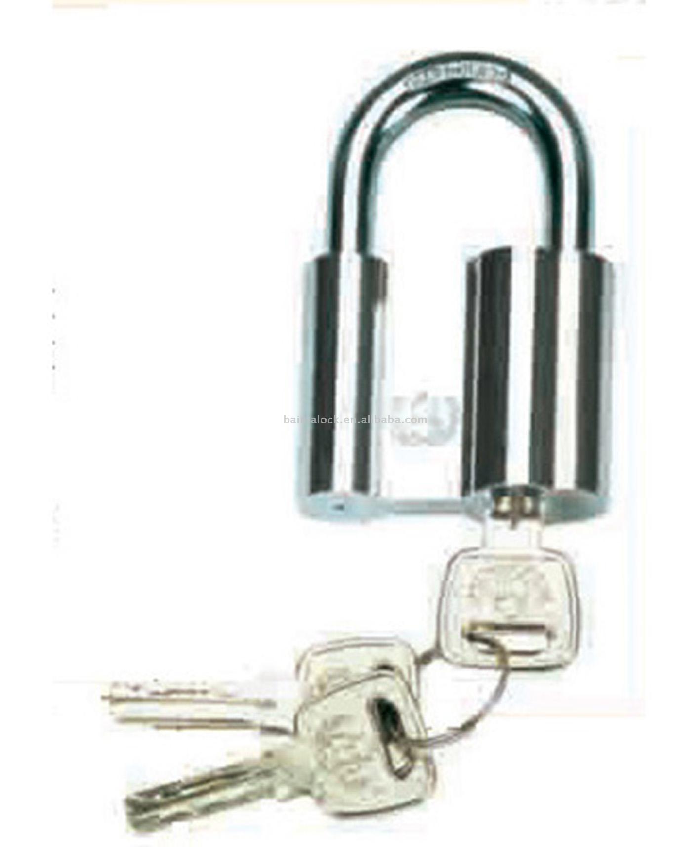  L Key Model Brass Padlock