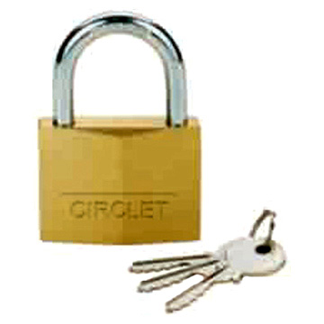  Rhomb Shaped Brass Padlock
