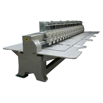  Embroidery Machine 9 Needle - 18 Heads (Вышивальная машина игла 9 - 18 главы)