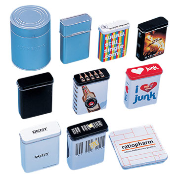  Cigarette Tin Box and Ashtray (Сигареты Tin Box и пепельница)