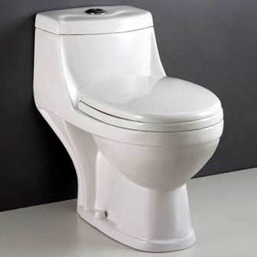  Siphonic One-Piece Toilet, Pedestal Basin & Wall Urinal (Siphonic One-Piece Toilettes, Lavabo sur pied et Wall Urinoir)