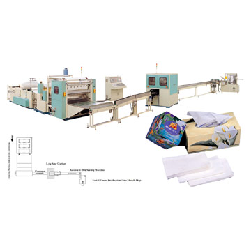  Facial Tissue Product Line (Салфетки для лица Производственная линия)