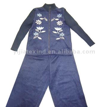  Ladies` Polar Fleece Pyjama (Ladies `Polaire Pyjama)