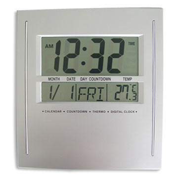  LCD Wall Clock ( LCD Wall Clock)