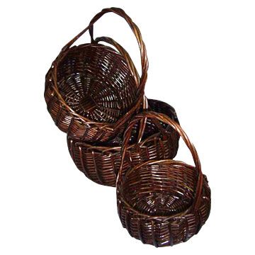  Willow Baskets (Weidenkörbe)