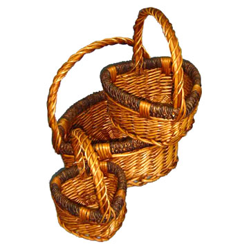  Willow Baskets (Weidenkörbe)