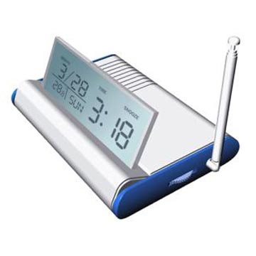  Foldable Calendar Clock with Radio (Pliable Horloge calendrier avec Radio)
