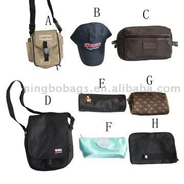  Promotional Cosmetic Bags and Caps ()