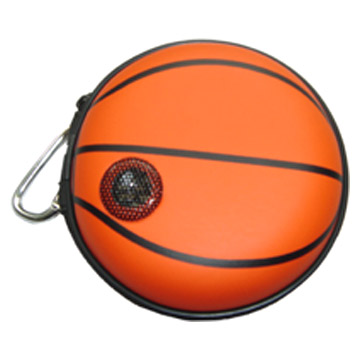  Mini Basketball Design Speaker With Bag ( Mini Basketball Design Speaker With Bag)