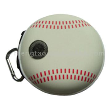  Speaker with Bag (Baseball Design) ( Speaker with Bag (Baseball Design))