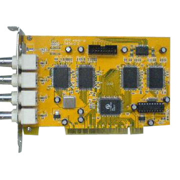  4ch 100f MPEG4 Video Capture Card