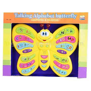  Talking Alphabet Butterfly with Animal Songs (Говорить Алфавит бабочка с животными Песни)