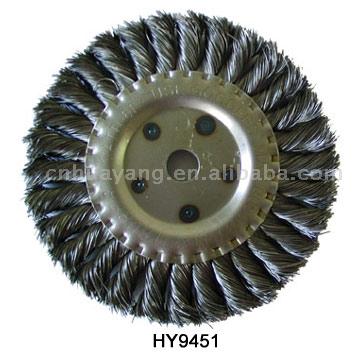  Flat or Bevel Twist Wire Brush ( Flat or Bevel Twist Wire Brush)