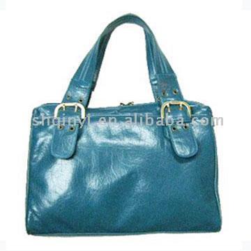  Oil PU Handbag ( Oil PU Handbag)