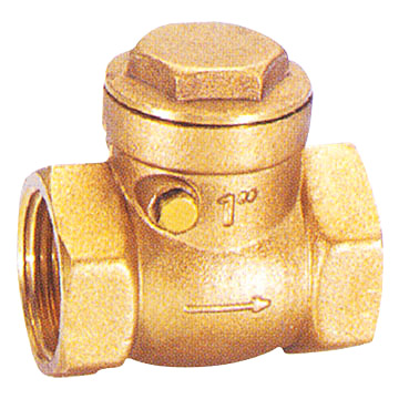  Brass Swing Check Valve (Латунь ОБРАТНЫЙ КЛАПАН)