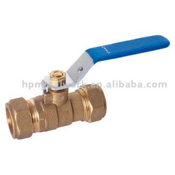  Brass Compression Ball Valve (Латунные шаровые краны сжатия)