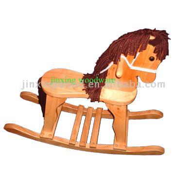  Wooden Rocking Horse (Деревянный Rocking Horse)