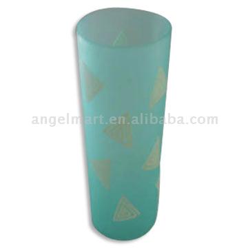  Plastic Cup With Rectangle Patten ( Plastic Cup With Rectangle Patten)