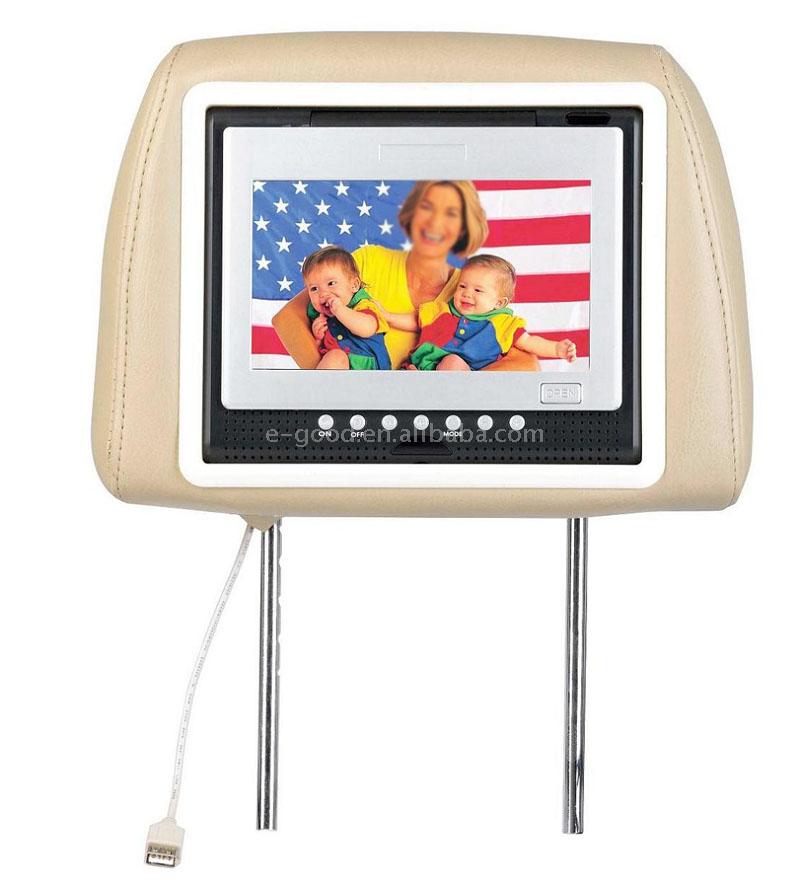  7" TFT LCD Headrest DVD Player with Pillow ( 7" TFT LCD Headrest DVD Player with Pillow)