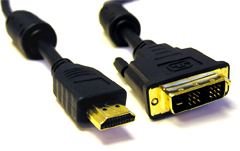  HDMI to DVI Cable with Connector ( HDMI to DVI Cable with Connector)