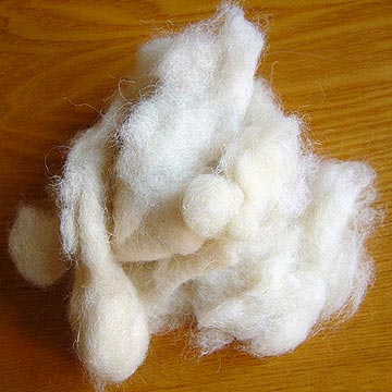  Carded Fawn Sheep Wool Combing (Cardées Fawn laine de mouton de peignage)