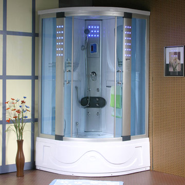  complete enclosed shower (complet fermé douche)