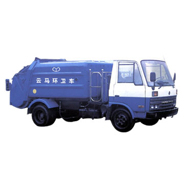  Compression Garbage Truck (Сжатие Garbage Truck)