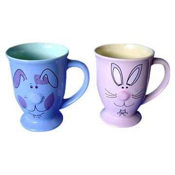  Ceramic Face Mugs (Face Tasses en céramique)