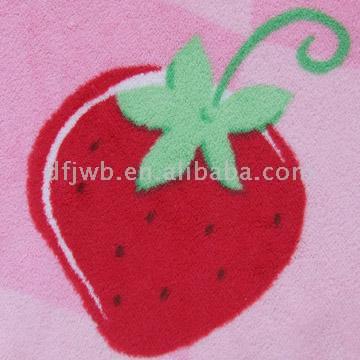  Coral Velvet with Printing