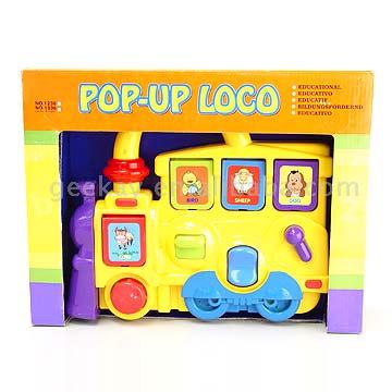  Pop-Up Loco with Press, Slide and Twist Buttons (Pop-Up Loco с прессой, слайдов и твист Кнопки)