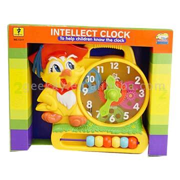  Intellect Clock with Sound and Colorful Counters (Интеллект Часы со звуком и красочные прилавки)