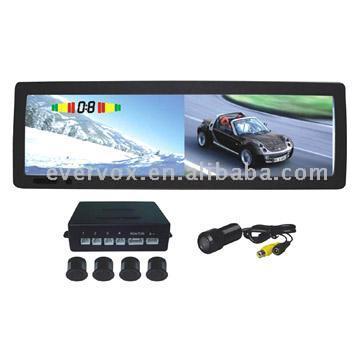  5.8" Security Rear View Mirror Monitor with Parking Sensor (5.8 "Sécurité Rear View Mirror Monitor avec Parking Sensor)