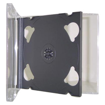  10.4mm CD Case with Black Tray (Single/Double) (10.4mm boîtier de CD avec Black Tray (Simple / Double))