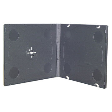  10.4mm PP CD/DVD Case (Black Single/Double) ( 10.4mm PP CD/DVD Case (Black Single/Double))