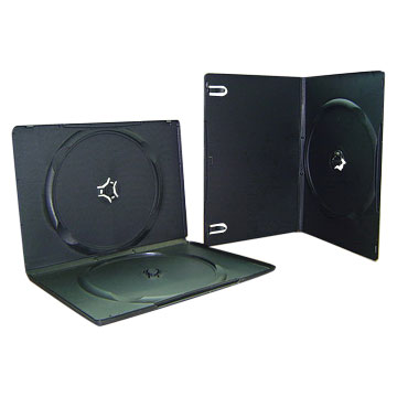  7mm DVD Case Black Single/Double (Boîtier DVD 7mm Noir Simple / Double)