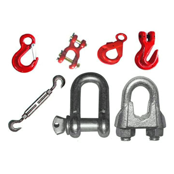  Shackles, Turnbuckles, Wire Rope Grips, Thimbles, Hook, Rigging Screws and (Manilles, des tendeurs Wire Rope Grips, dés à coudre, Crochet, Ridoirs et)