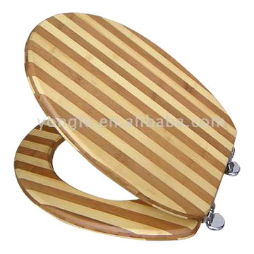  Bamboo Toilet Seat (Siège de toilette en bambou)