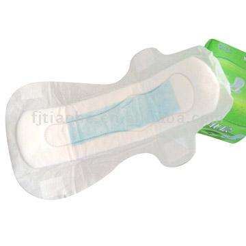 Regular Sanitary Napkin with Wings (Régulier serviette hygiénique avec ailes)