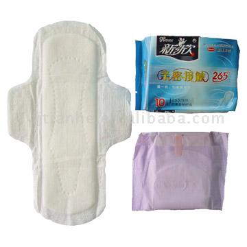 Sanitary Napkin for Night Use (Serviette hygiénique pour la nuit, utiliser)