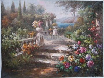 Garten Ölgemälde (Garten Ölgemälde)