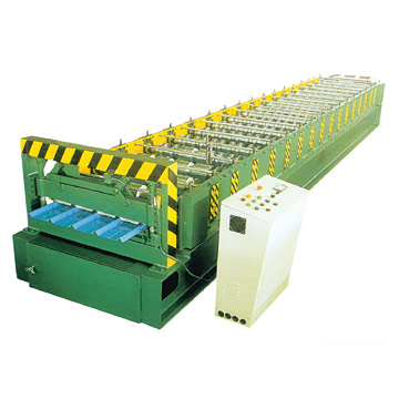  Roof Panel Roll Forming Machie for YX28-205-820A