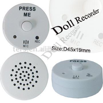  Mini Recorder for Dolls and Plush Objects (Mini enregistreur pour des poupées et objets en peluche)
