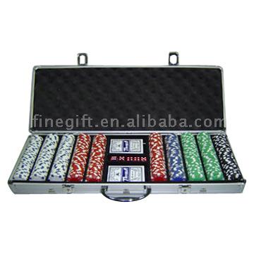  500pcs Chips of 11.50g with Aluminium Box (500pcs Чипы 11.50g с алюминиевую баночку)