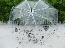  PE Transparent Umbrella