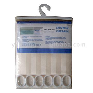  Polyester Shower Curtain ( Polyester Shower Curtain)