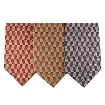  100% Silk Printed Necktie ( 100% Silk Printed Necktie)