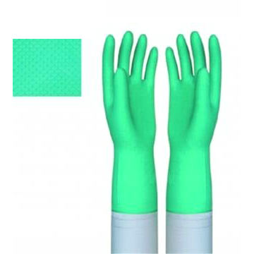  Flocklined Household Nitrile Gloves (Green) (Velourisiert Haushalt Nitril-Handschuhe (Green))