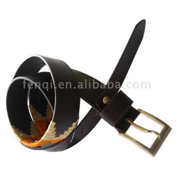  Men`s Leather Belt (Men`s Leather Belt)