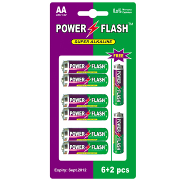  AA Alkaline Batteries (LR6 AM-3) (Piles alcalines AA (LR6 AM-3))