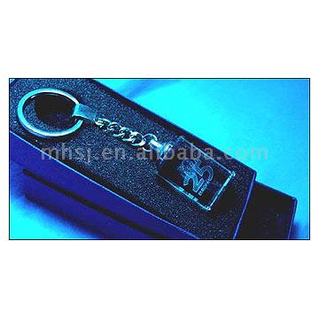  Laser Crystal Key Ring (Laser Crystal Key Ring)